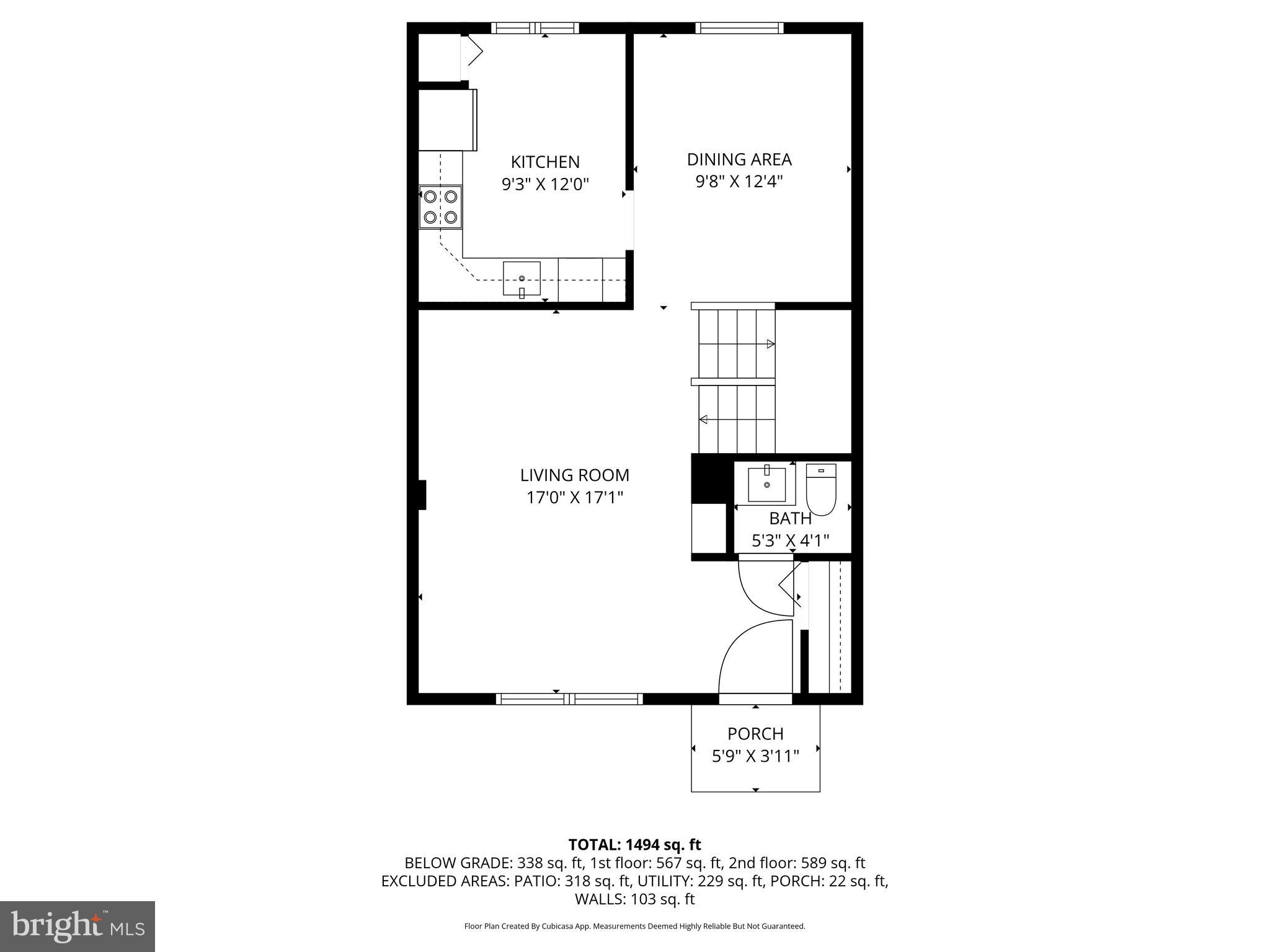 14219 Castle Boulevard, Unit 12618 Silver Spring, MD 20904 - Photo 34 of 37 Main Level Floor Plan