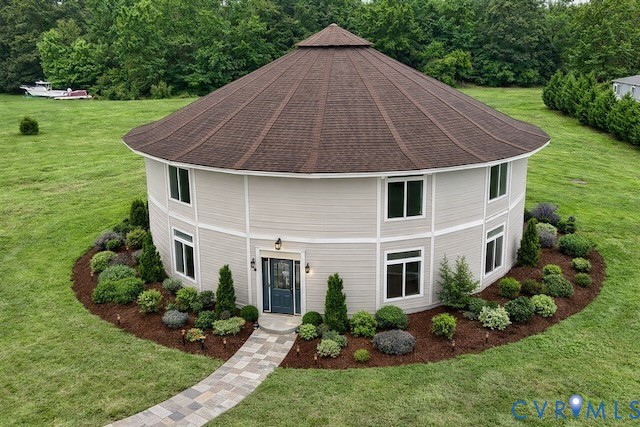 395 Kinsale Creek Road Kinsale, VA 22488 - Photo 2 of 41 a aerial view of a house next to a yard