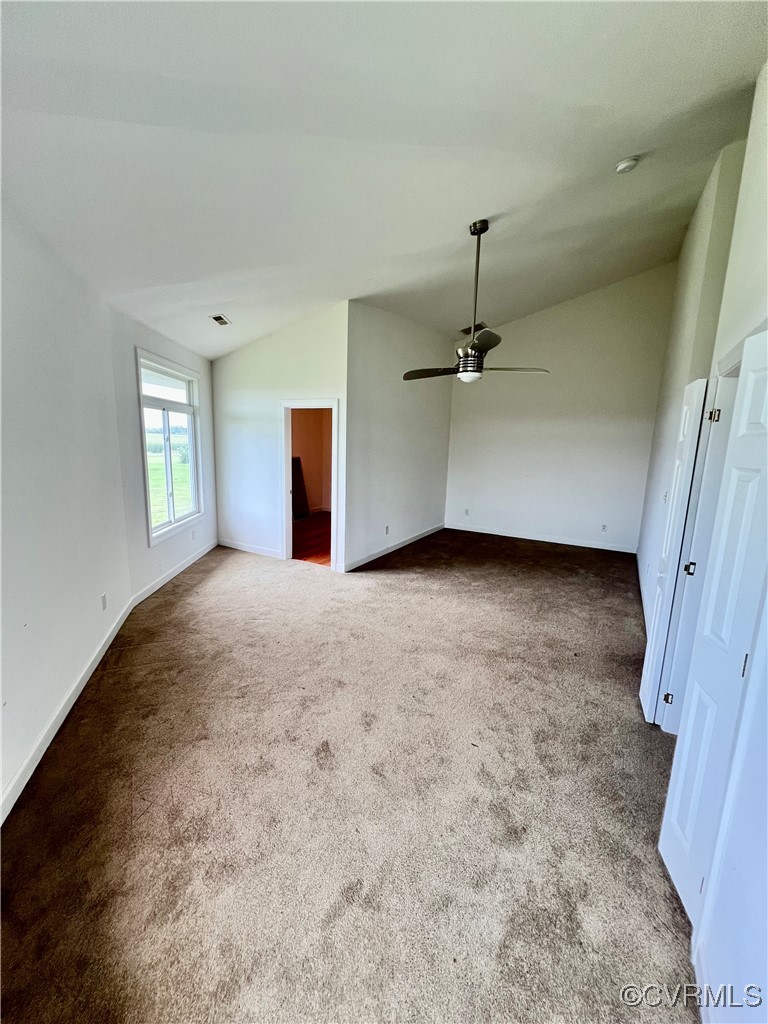 395 Kinsale Creek Road Kinsale, VA 22488 - Photo 35 of 41 a view of a livingroom with a ceiling fan and window