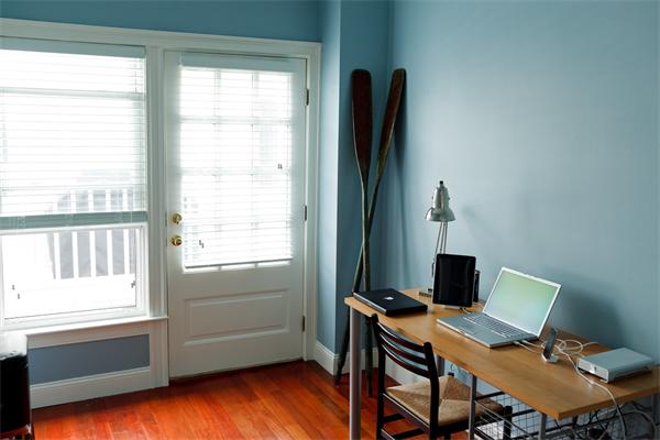 141-143 M Street, Unit 2 Boston, MA 02127 - Photo 14 of 15 a view of a workspace with furniture and a window