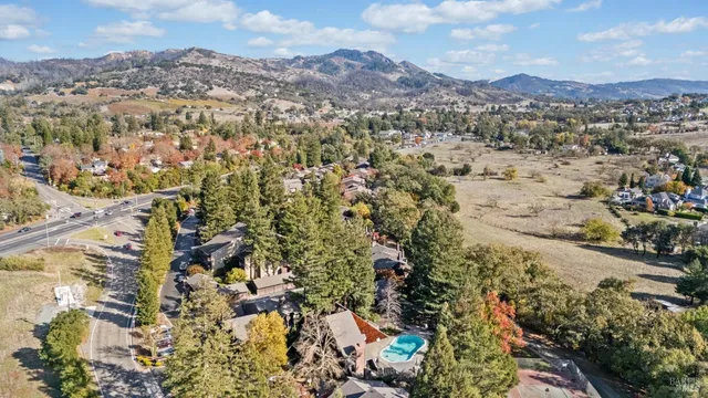 view of city and mountain