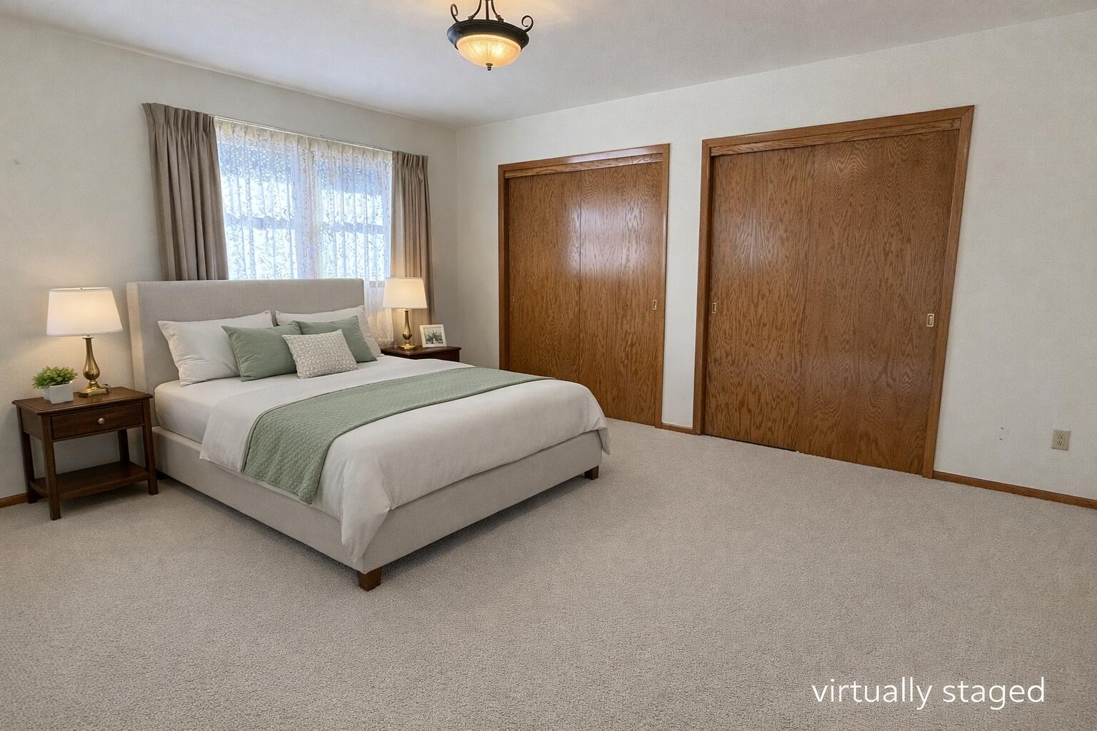 1233 South 26th Street Manitowoc, WI 54220 - Photo 20 of 40 19 primary bedroom staged