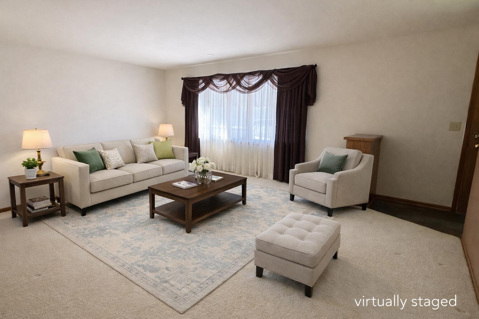 1233 South 26th Street Manitowoc, WI 54220 - Photo 6 of 40 6 living room staged