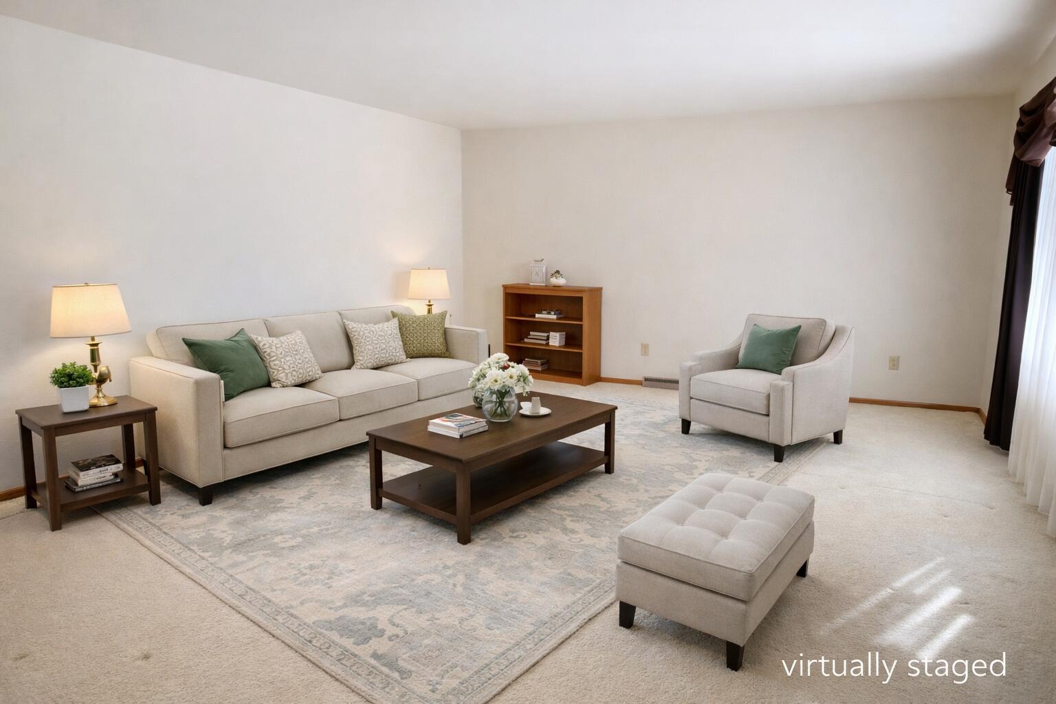 1233 South 26th Street Manitowoc, WI 54220 - Photo 8 of 40 8 living room staged