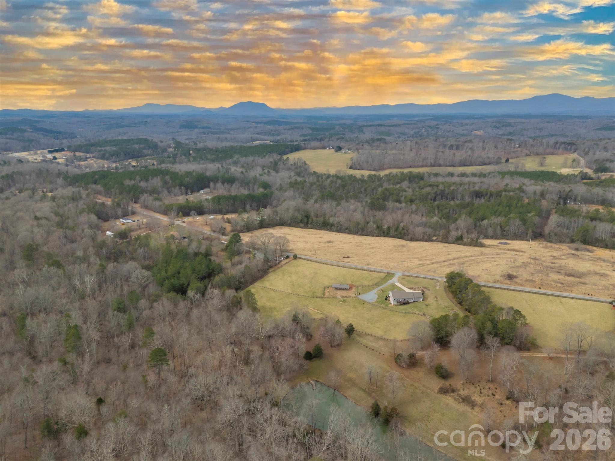 398 David Sims Road Rutherfordton, NC 28139 - Photo 5 of 48 a view of lake with mountain