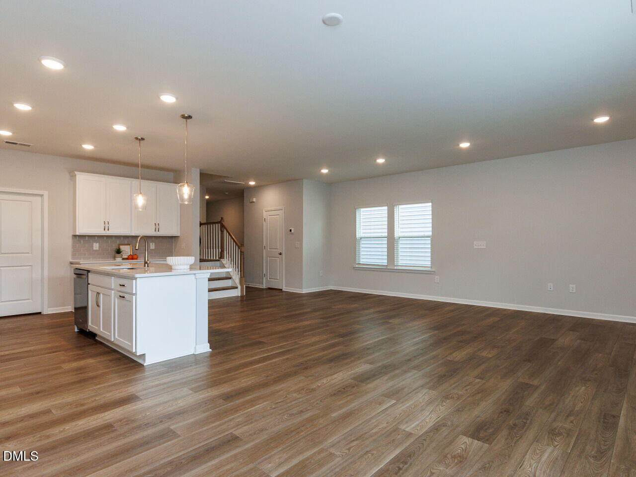 3112 Ranger Drive Durham, NC 27703 - Photo 8 of 35 a view of kitchen with wooden floor