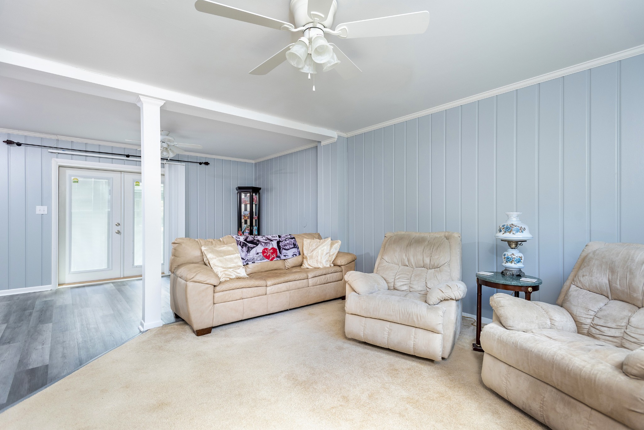 8416 Terry Lane Hermitage, TN 37076 - Photo 14 of 24 a living room with furniture and a chandelier