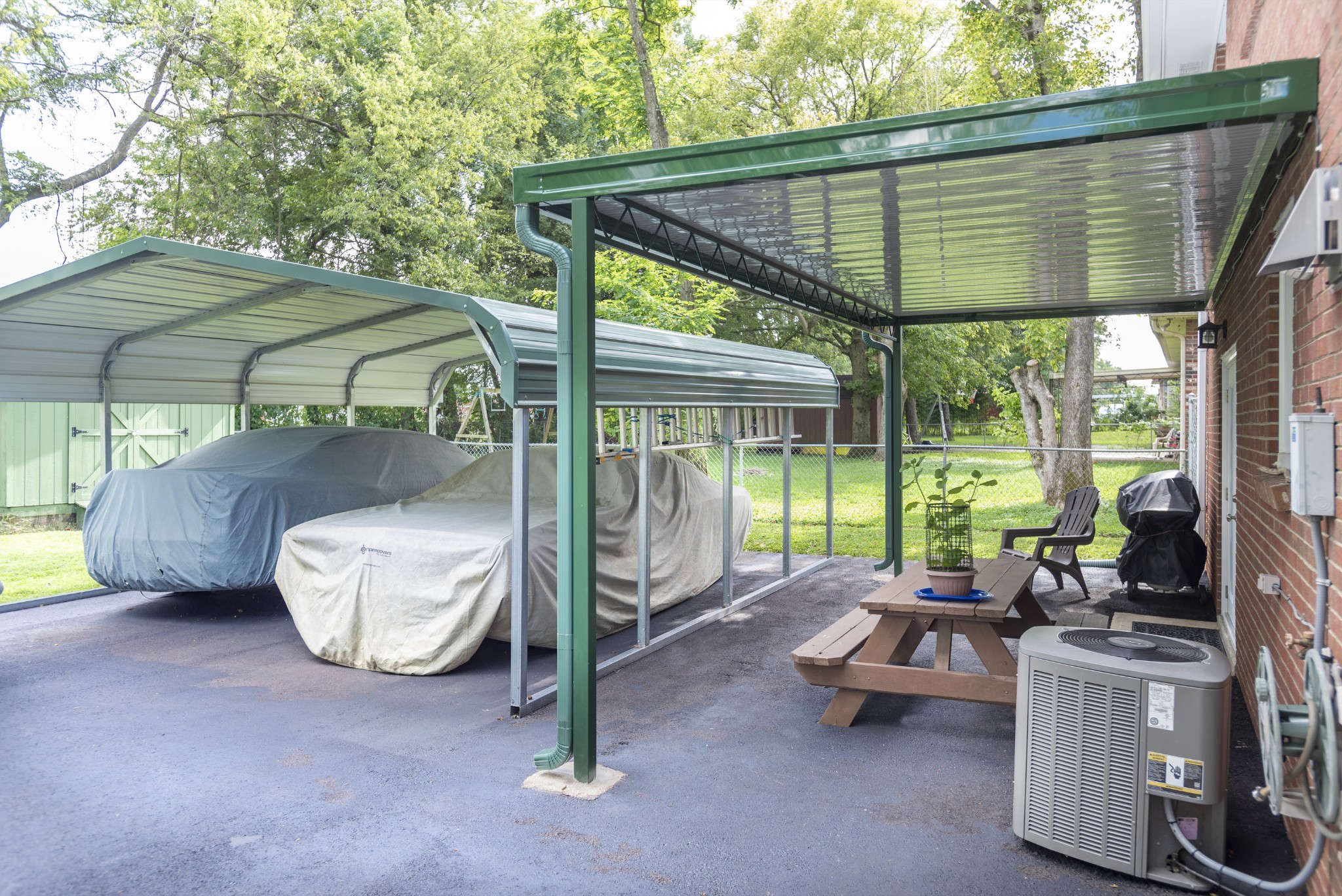 8416 Terry Lane Hermitage, TN 37076 - Photo 22 of 24 a patio view with a seating space