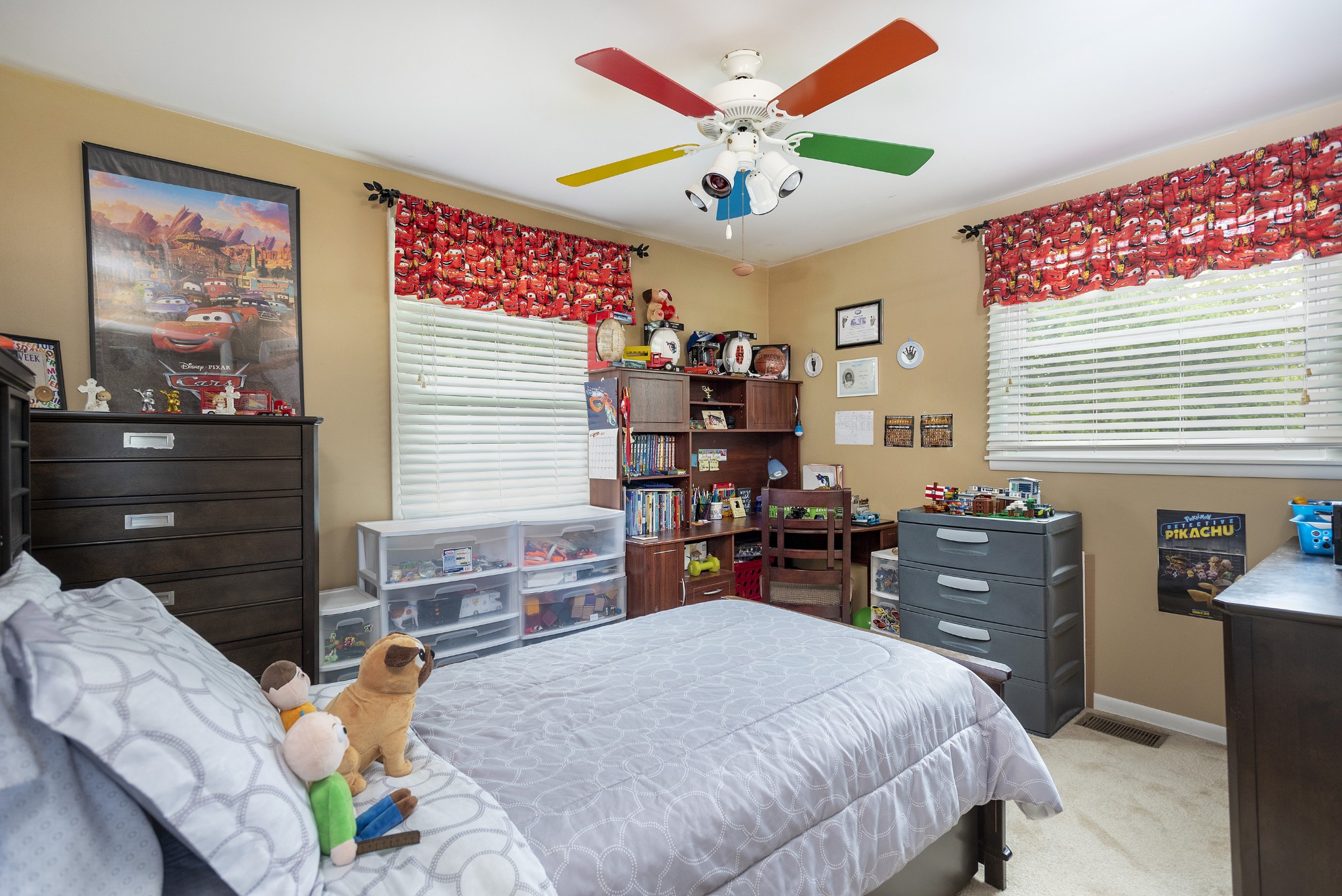 8416 Terry Lane Hermitage, TN 37076 - Photo 10 of 24 a bedroom with a bed dresser and a window