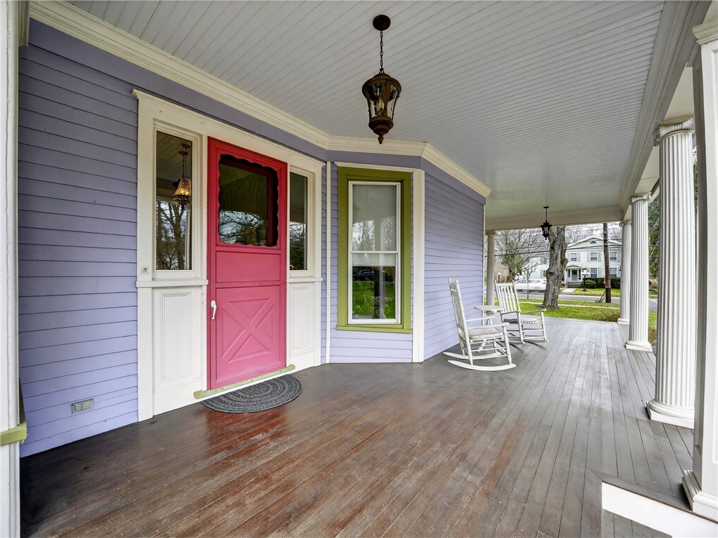 722 South Main Street Athens, PA 18810 - Photo 12 of 49 Side porch entrance
