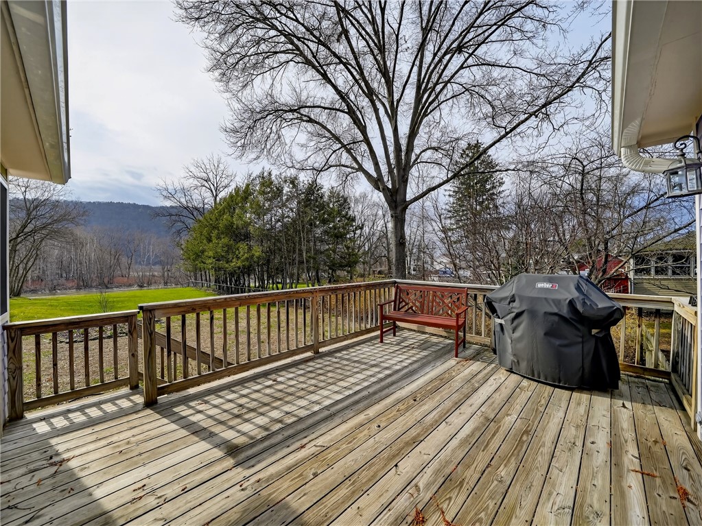 722 South Main Street Athens, PA 18810 - Photo 6 of 49 Rear deck
