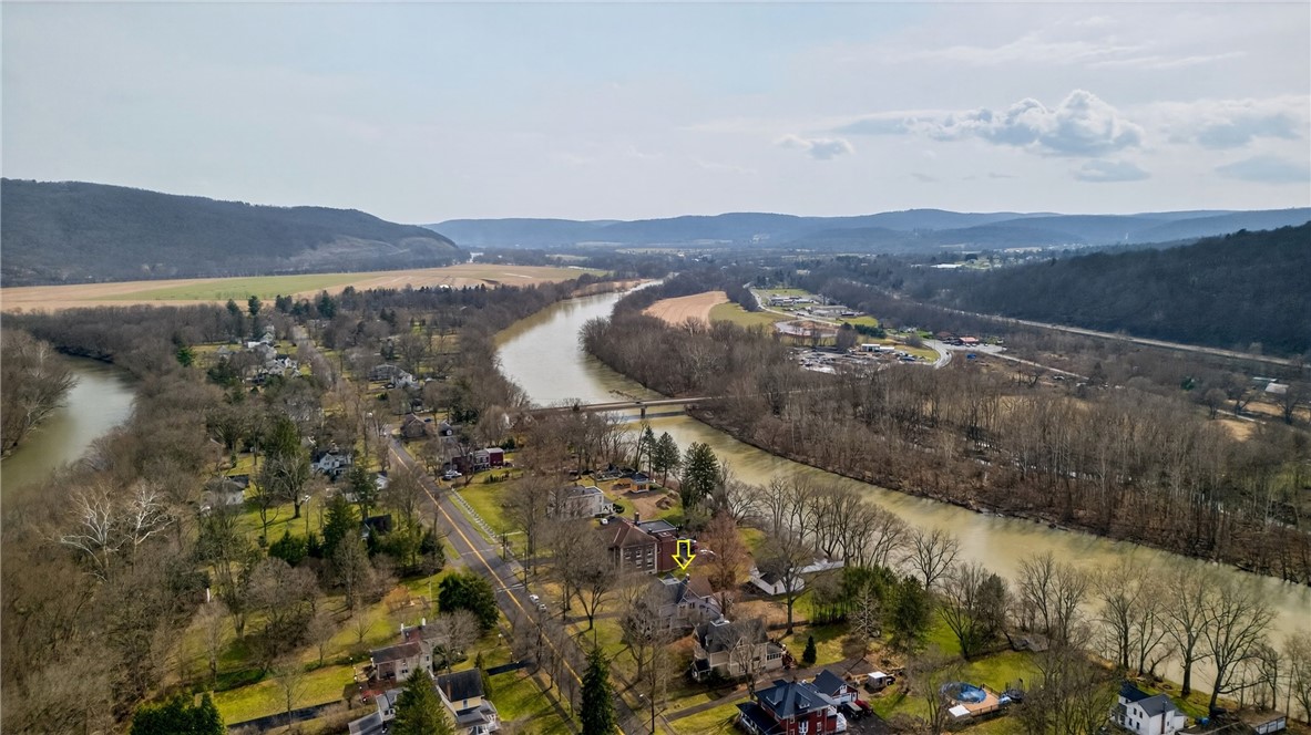 722 South Main Street Athens, PA 18810 - Photo 9 of 49 Aerial view of both rivers