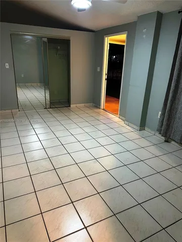 a view of empty room