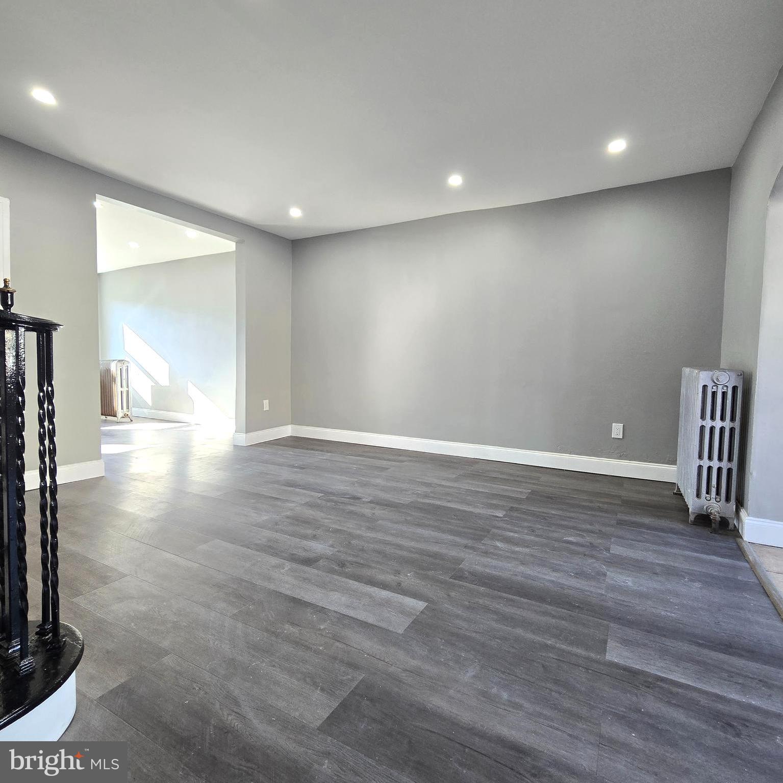 2634 South Daggett Street Philadelphia, PA 19142 - Photo 6 of 28 a view of empty room with wooden floor