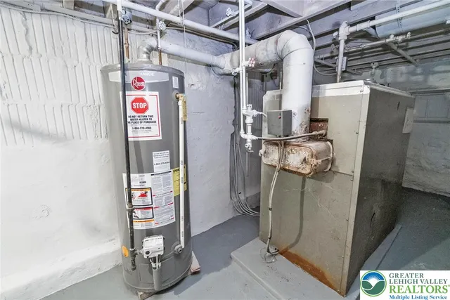 a view of storage and utility room