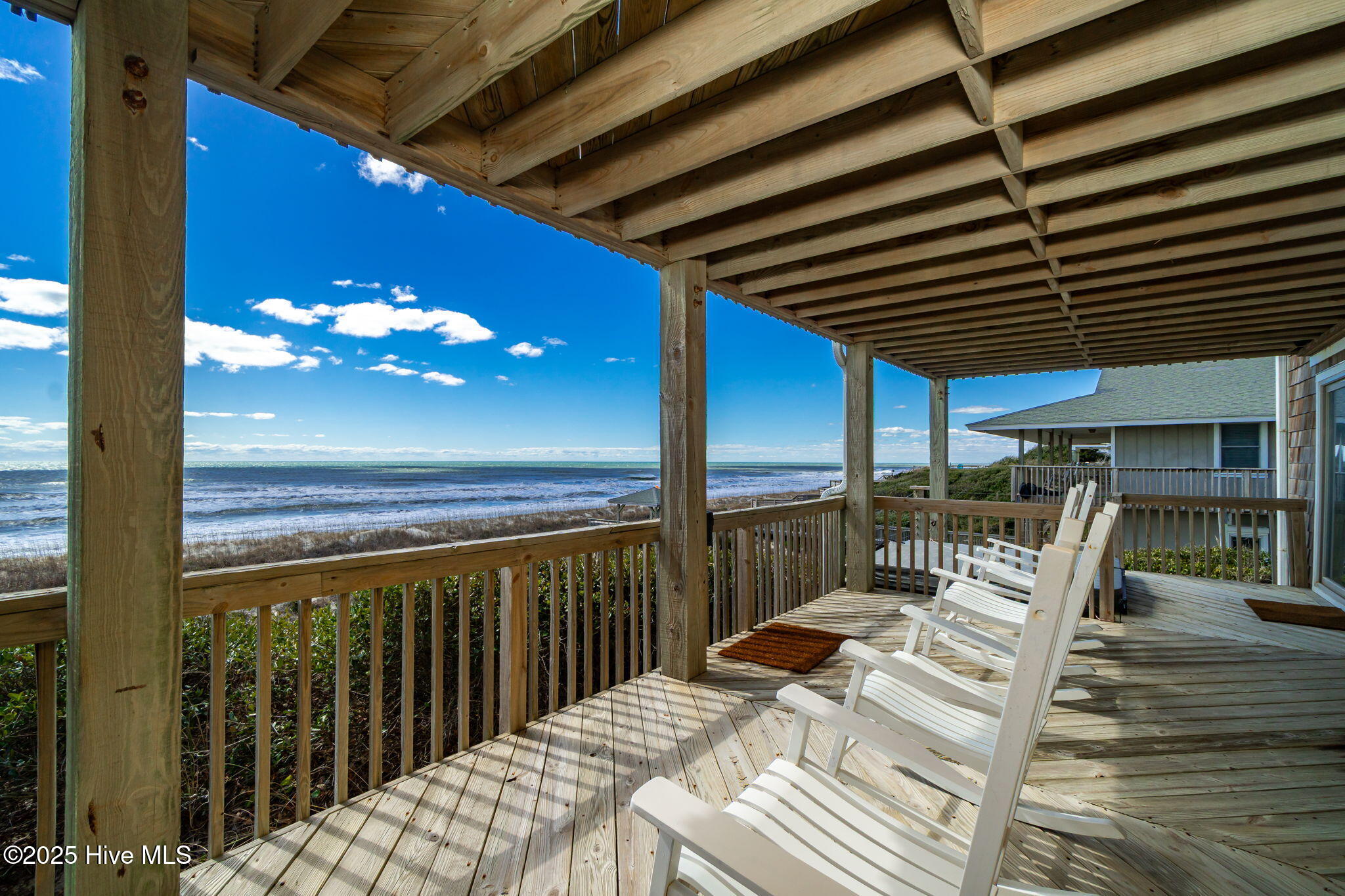 1819 Salter Path Road Indian Beach, NC 28512 - Photo 35 of 68 Covered porch off w/ hot tub