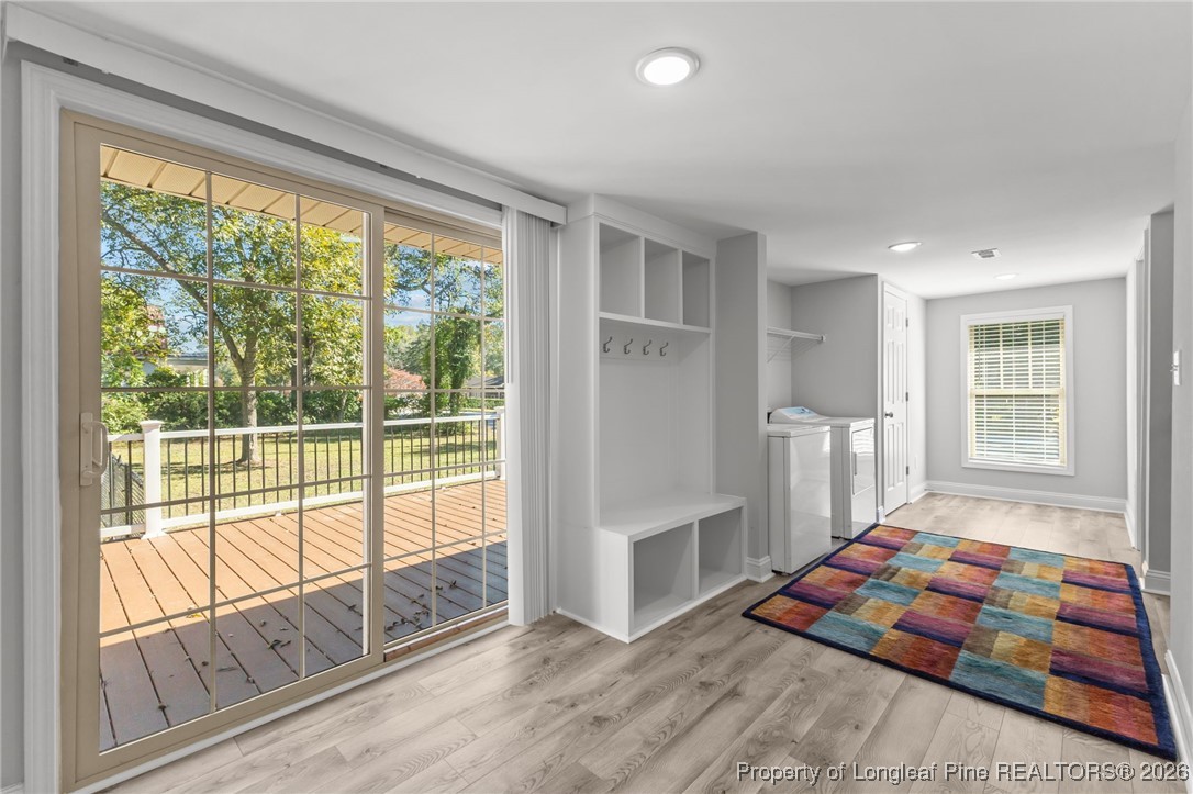 502 North Stewart Street Raeford, NC 28376 - Photo 22 of 48 a bedroom with furniture and a window