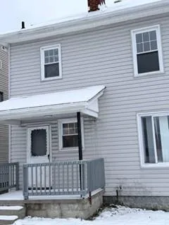 a side view of a house