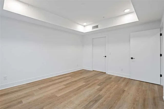 a view of empty room