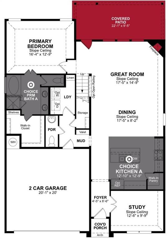 3421 Longfellow Avenue Anna, TX 75409 - Photo 33 of 34 Beazer Homes Churchill Berkshire Floorplan.