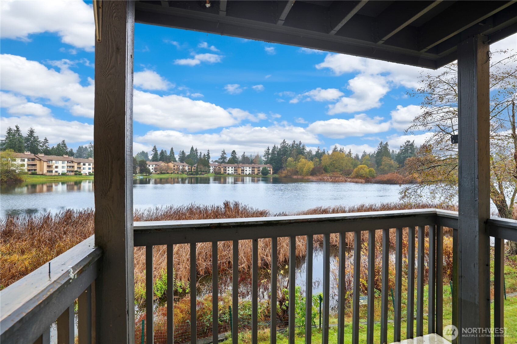 31003 14th Avenue South, Unit C4 Federal Way, WA 98003 - Photo 16 of 22 a city view from a balcony