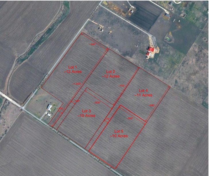 4 Lund Carlson Road Coupland, TX 78615 - Photo 7 of 7 Visualize vast land divisions, perfectly plotted for development, offering multiple acreage options.