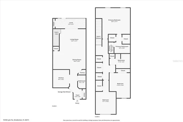 $359,900 | 15183 Lyla Terrace, Bradenton, FL 34211