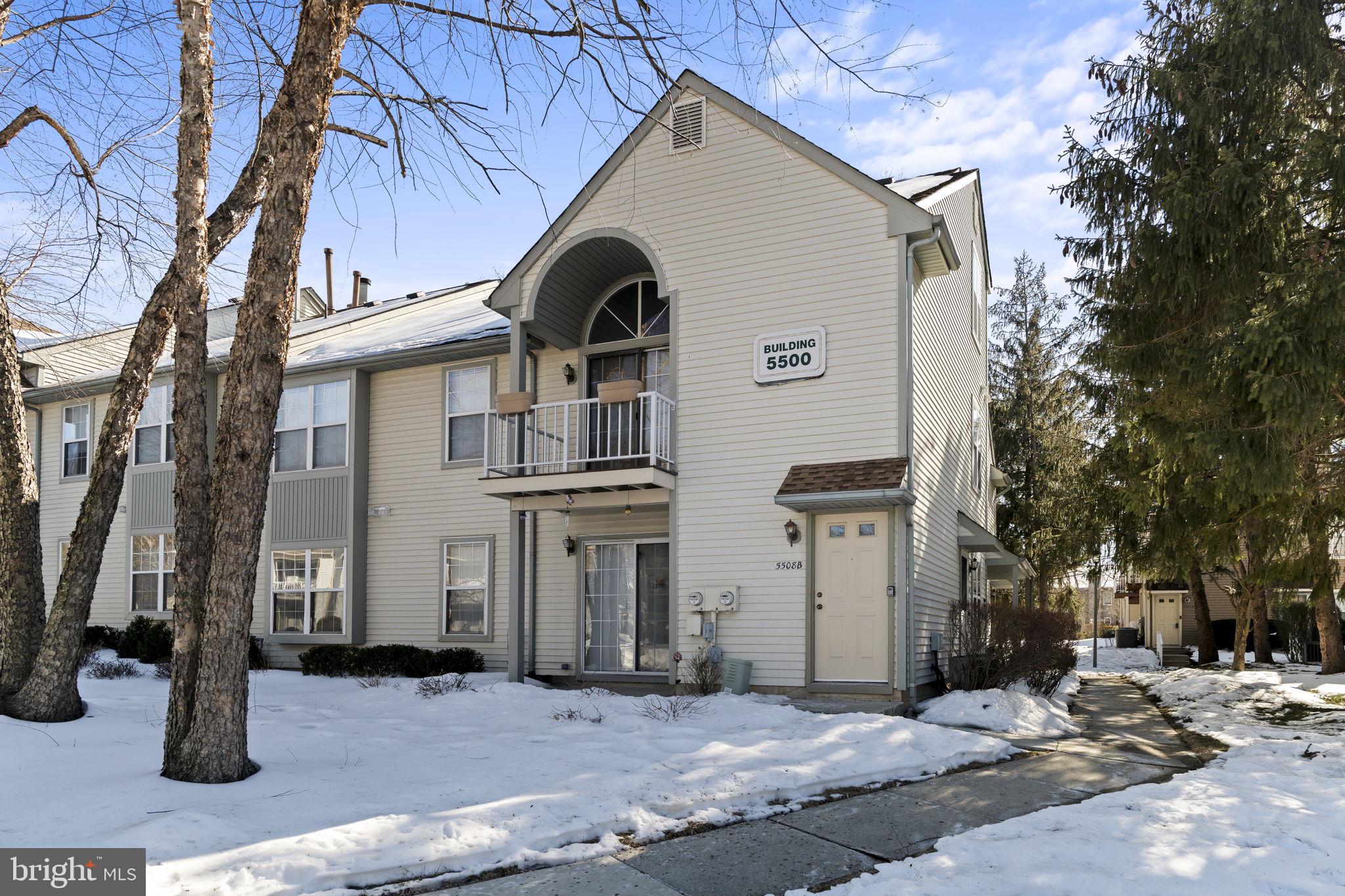 5508 B Albridge Way Mount Laurel, NJ 08054 - Photo 1 of 27 a view of a house with a small yard