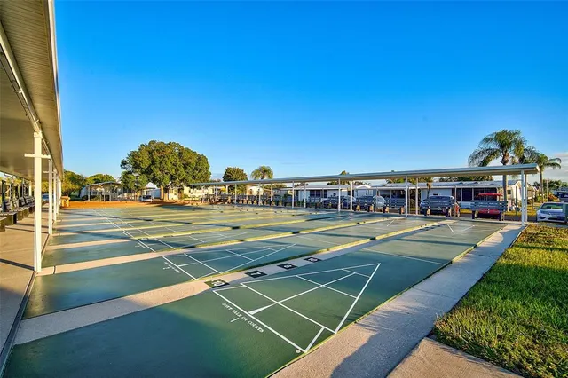 a view of an indoor swimming pool