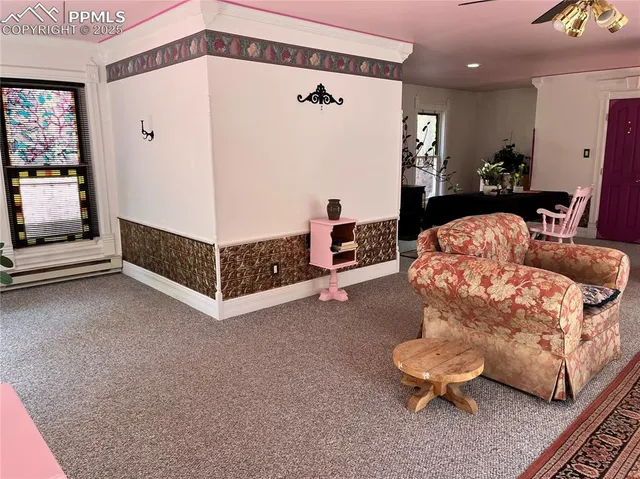 a view of front door