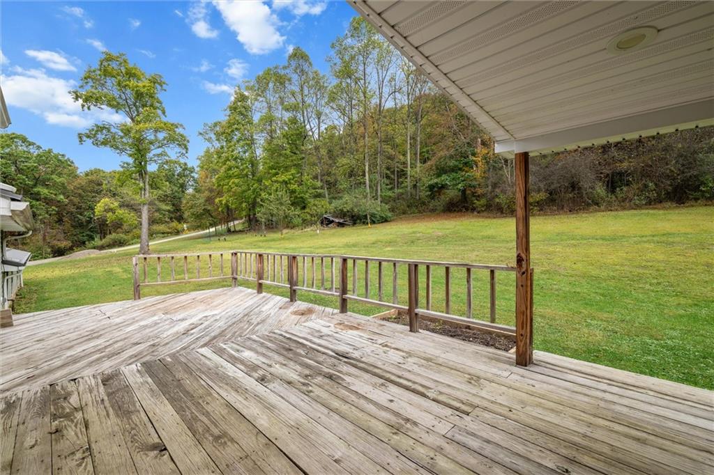 208 Republican Lane Indiana, PA 15701 - Photo 24 of 25 a view of a deck with a yard