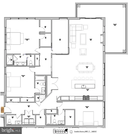 a view of a house with roof deck and sitting area