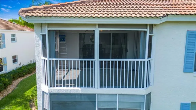 a view of a house with a window