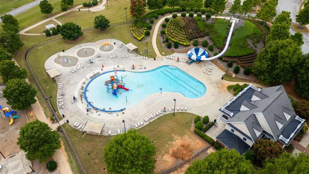462 Manchester Lane Villa Rica, GA 30180 - Photo 7 of 13 an aerial view of a swimming pool