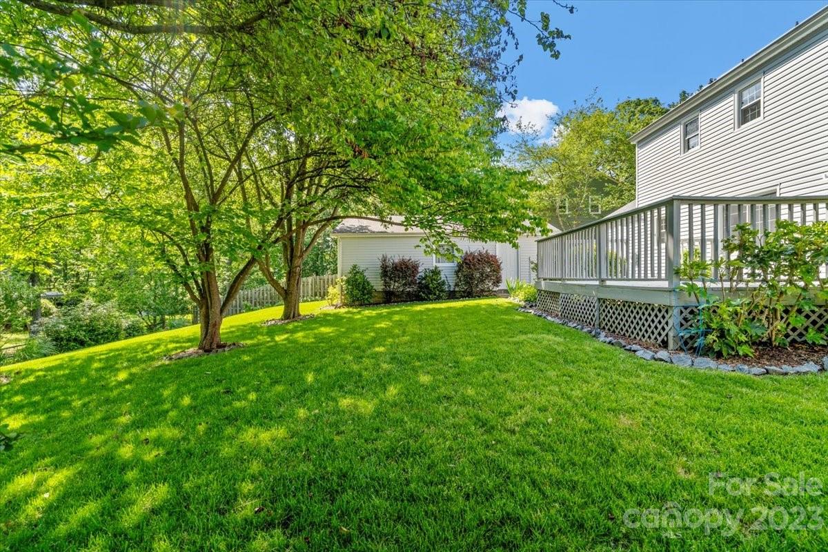 12112 Painted Tree Road Charlotte, NC 28226 - Photo 37 of 41 a house view with a garden space