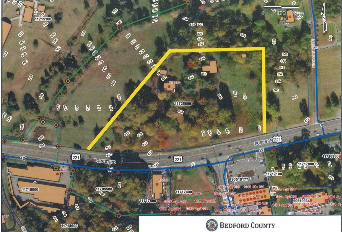 16380 Forest Road Forest, VA 24551 - Photo 1 of 5 Bedford County Tax Map - 16380 Forest Rd