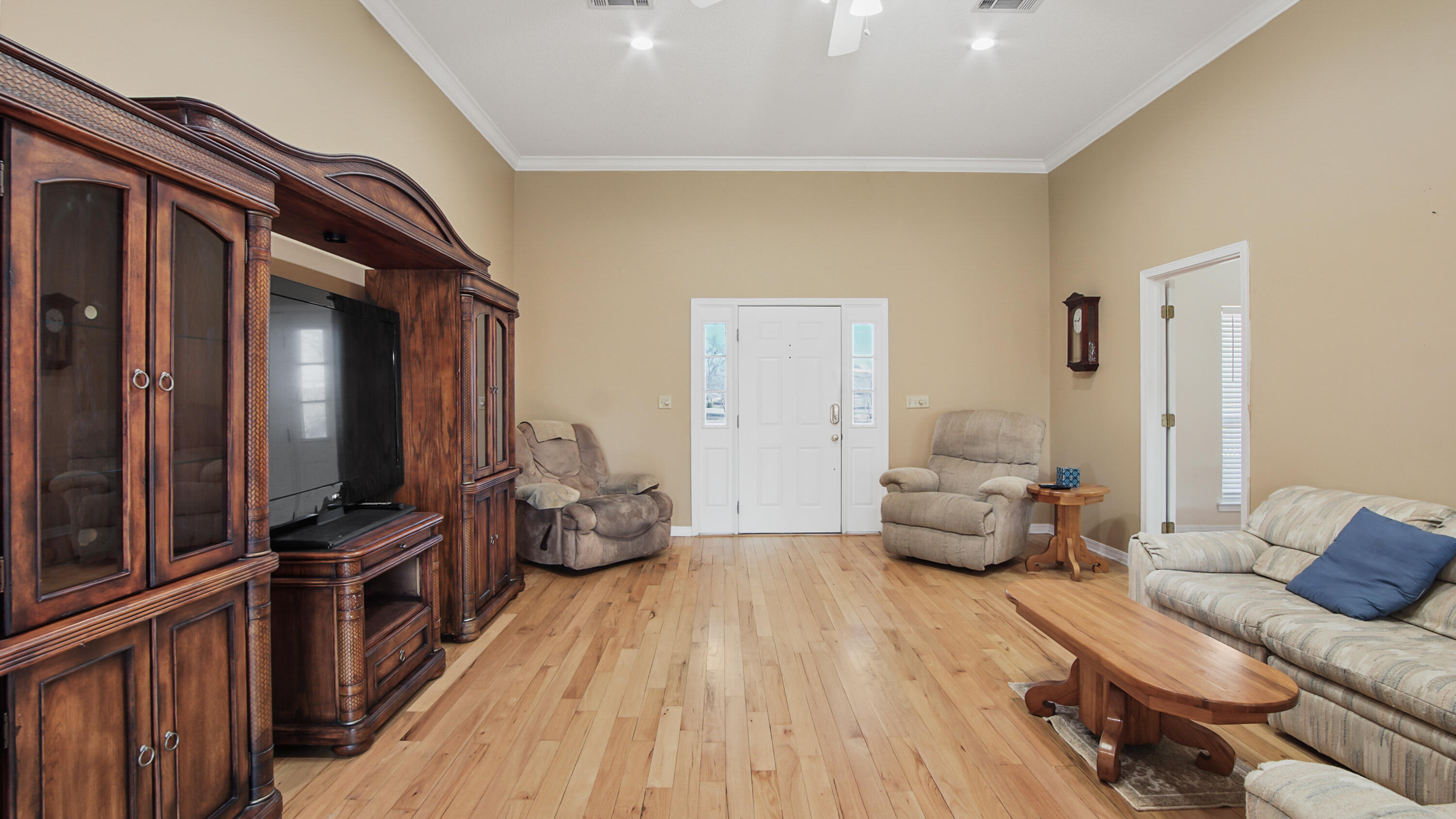 1333 Parrish Road Florala, AL 36442 - Photo 11 of 48 a living room with furniture and a flat screen tv
