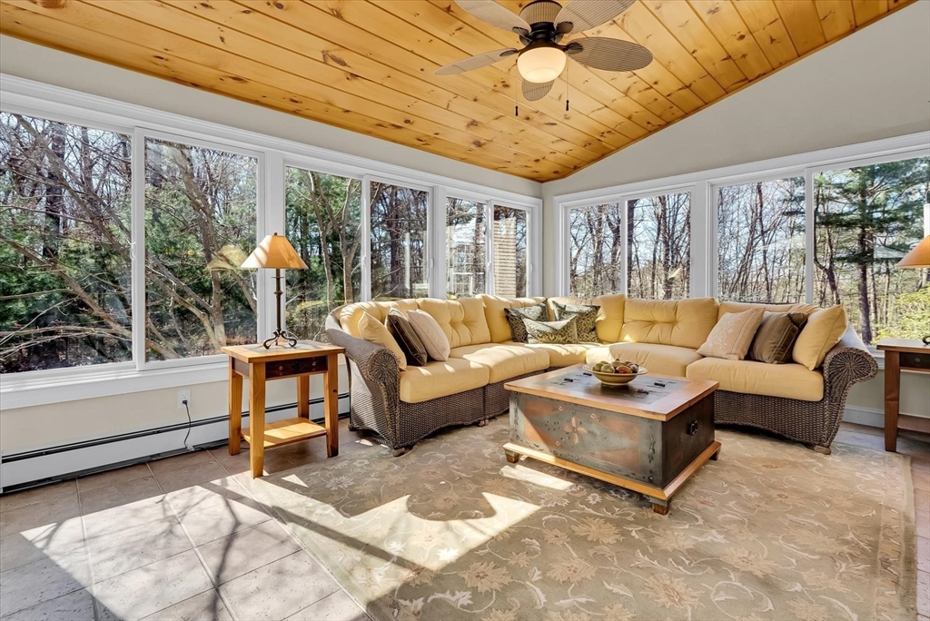 9 Juniper Road Upton, MA 01568 - Photo 35 of 42 a living room with furniture and a large window