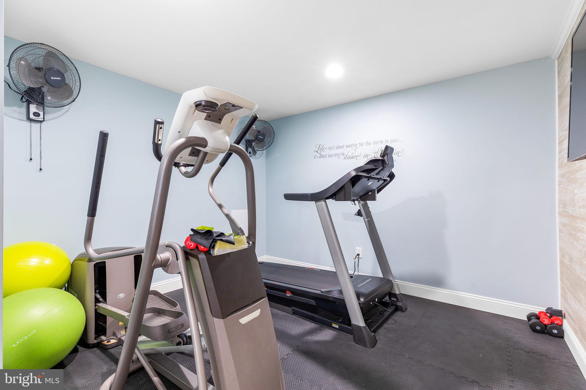129 Moore Road Downingtown, PA 19335 - Photo 41 of 62 Basement Workout Room