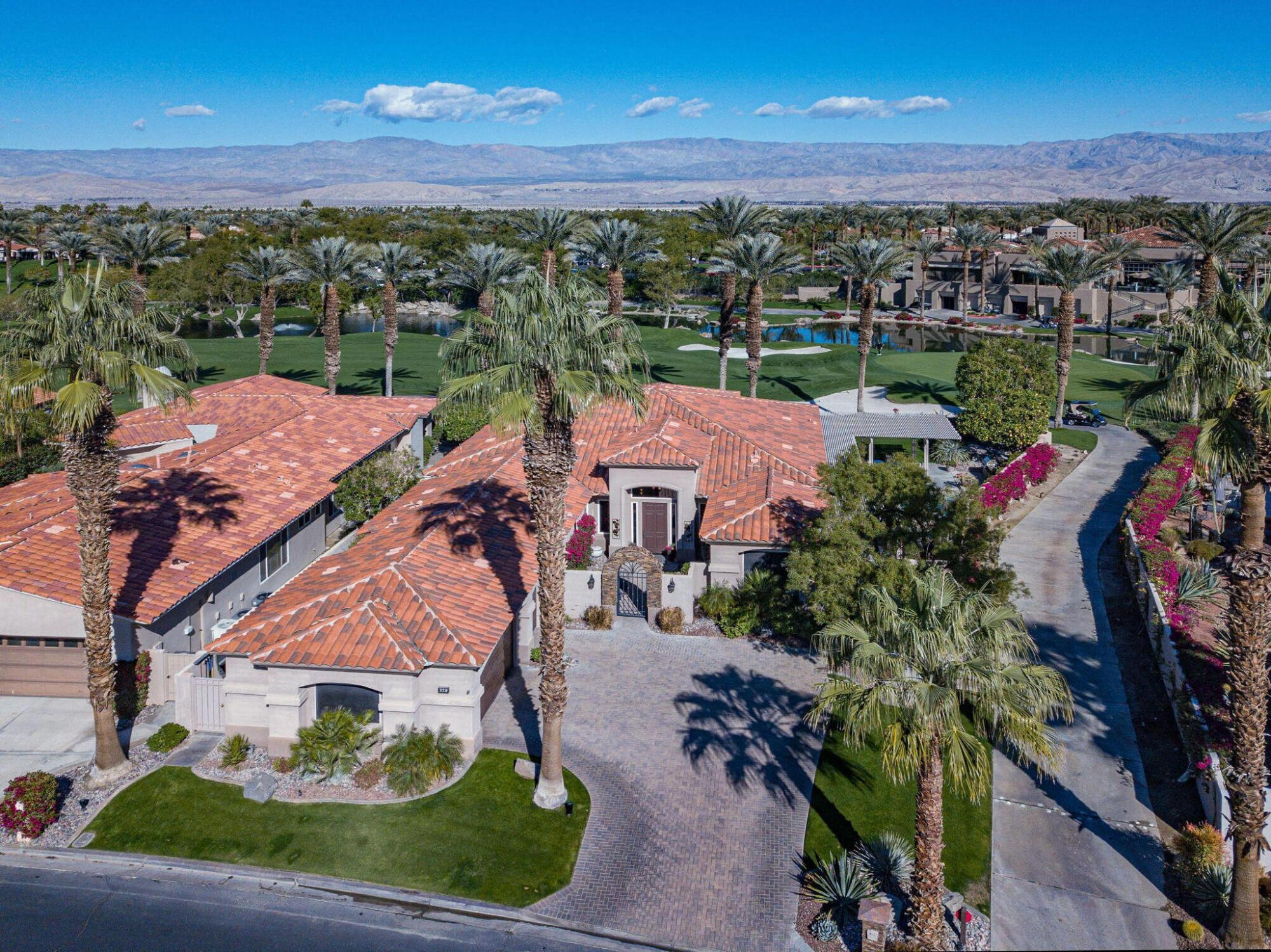 328 Tomahawk Drive Palm Desert, CA 92211 - Photo 53 of 56 an aerial view of residential houses with outdoor space and street view