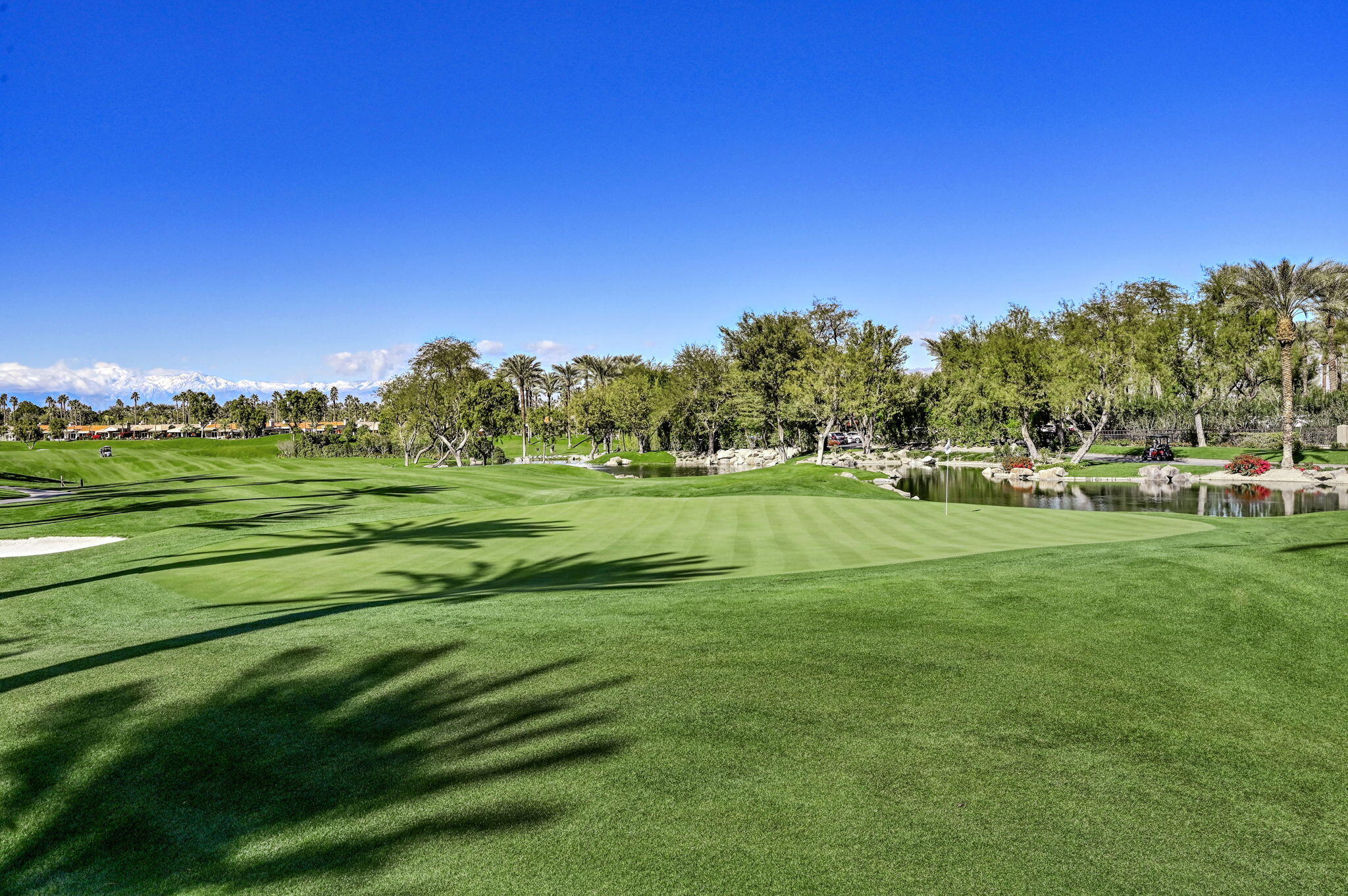 328 Tomahawk Drive Palm Desert, CA 92211 - Photo 55 of 56 a view of a grassy field with trees