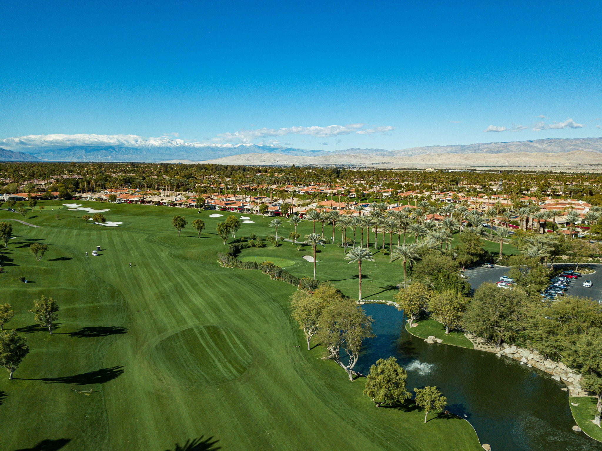 328 Tomahawk Drive Palm Desert, CA 92211 - Photo 56 of 56 a view of a city with a lake