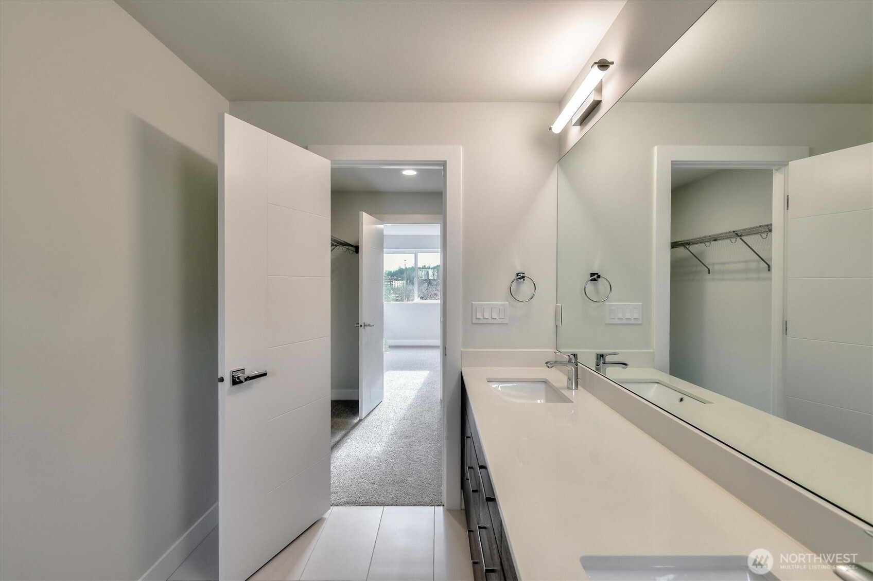 1919 24th Avenue South, Unit D Seattle, WA 98144 - Photo 24 of 35 a bathroom with a sink and mirror
