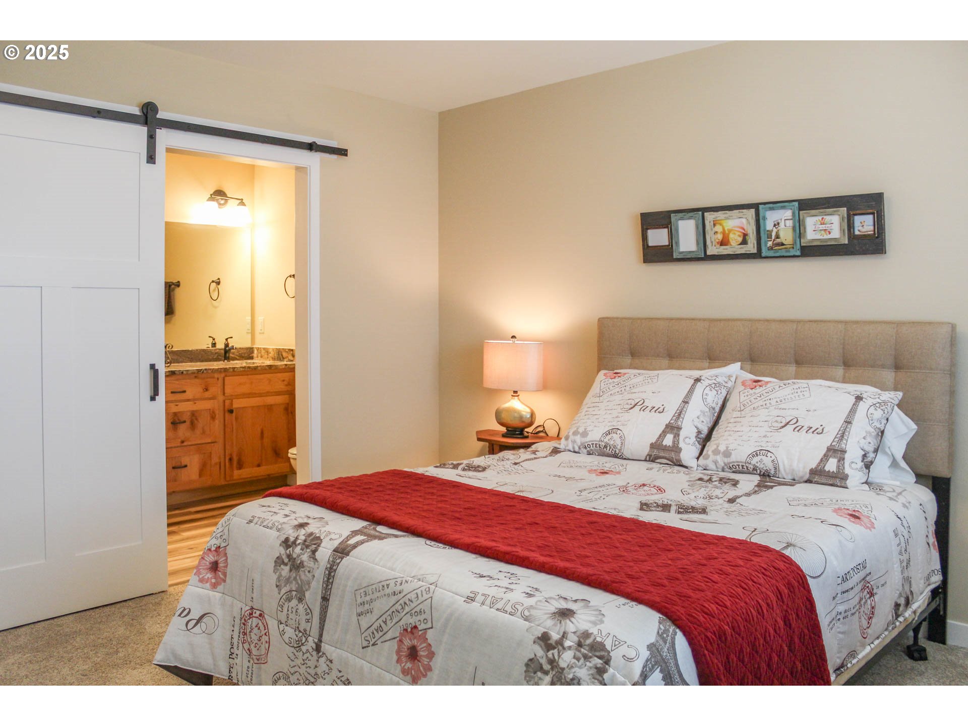 5135 Southwest Grange Road Roseburg, OR 97471 - Photo 18 of 27 a bedroom with a bed and a window