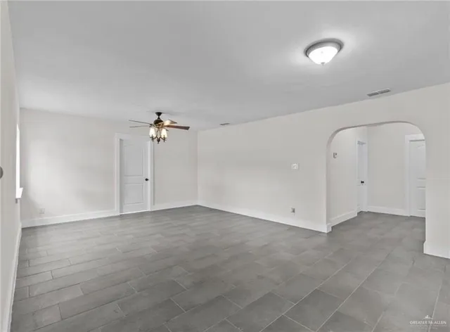 wooden floor in an empty room