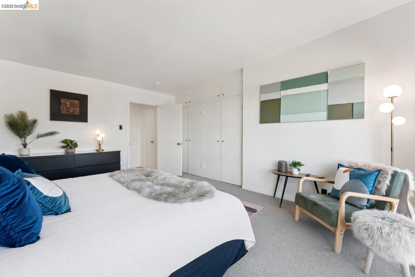2301 Oak Street Berkeley, CA 94708 - Photo 17 of 61 Spacious room featuring light gray carpeting and white walls