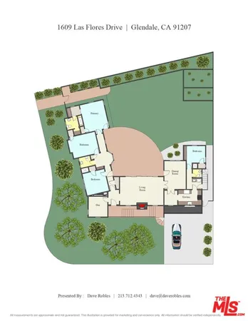 $1,898,000 | 1609 Las Flores Drive, Glendale, CA 91207
