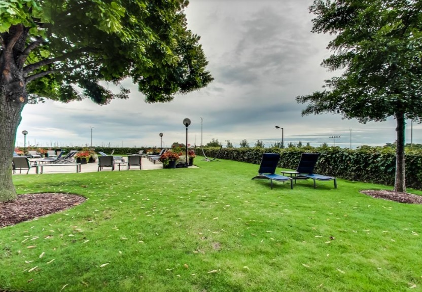 155 North Harbor Drive, Unit 2011 Chicago, IL 60601 - Photo 36 of 45 a view of a park with swings and a slide