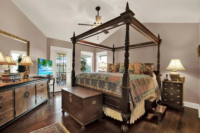 a bathroom with a double vanity sink mirror and shower