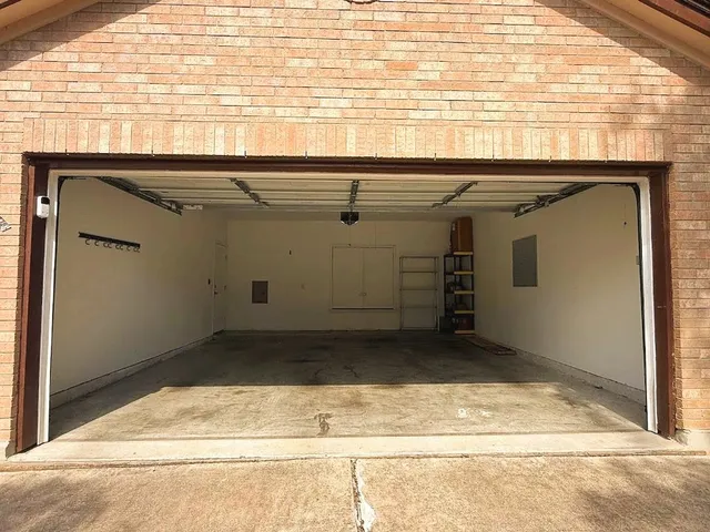 a view of parking garage